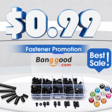 From $0.99 for Fastener Promotion from BANGGOOD TECHNOLOGY CO., LIMITED
