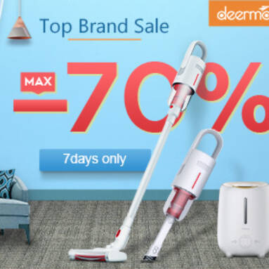 Max 70% OFF Deerma Brand Sales for Home Accessories from BANGGOOD TECHNOLOGY CO., LIMITED