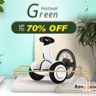 Up to 70% OFF for Green Festival from BANGGOOD TECHNOLOGY CO., LIMITED