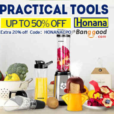 Up To 50%OFFfor Kitchen Honana Brand Practical  Tools from BANGGOOD TECHNOLOGY CO., LIMITED