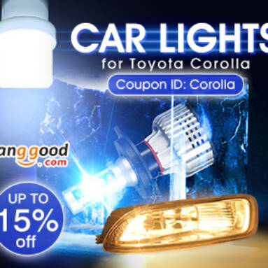 Up to 15% OFF for Car Lights from BANGGOOD TECHNOLOGY CO., LIMITED