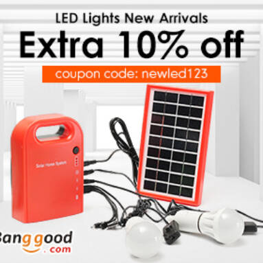 10% OFF coupon for LED new arrivals  from BANGGOOD TECHNOLOGY CO., LIMITED