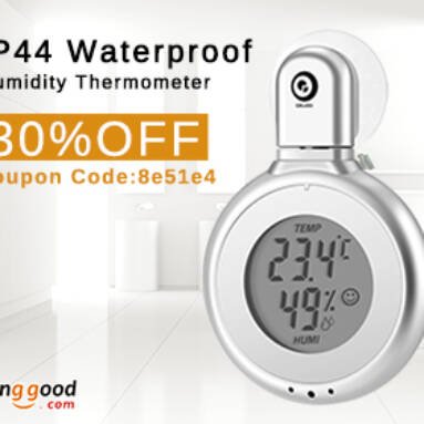 Only $4.66 for Digoo DG-TB10 LCD Digital Bathroom Hygrometer Thermometer from BANGGOOD TECHNOLOGY CO., LIMITED