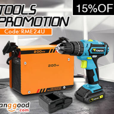 15% OFF for Tools Promotion from BANGGOOD TECHNOLOGY CO., LIMITED