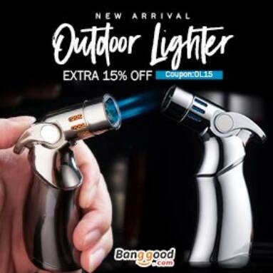 Extra 15% OFF for  New Arrival Outdoor Lighter from BANGGOOD TECHNOLOGY CO., LIMITED