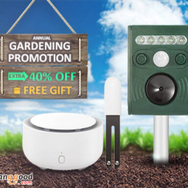 Extra 40% OFF for Gardening Promotion from BANGGOOD TECHNOLOGY CO., LIMITED