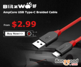 Low to $1.99 for Blitzwolf Cellphone Accessories from BANGGOOD TECHNOLOGY CO., LIMITED