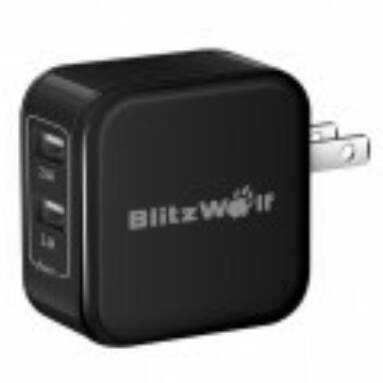 $4.99 in US Warehouse! BlitzWolf® BW-S3 US Charger from BANGGOOD TECHNOLOGY CO., LIMITED