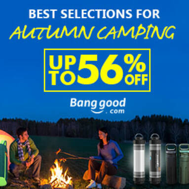 Up to 56% OFF Best selection for Autumn Camping Accessories from BANGGOOD TECHNOLOGY CO., LIMITED
