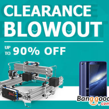 CLEARANCE BLOWOUT: UP TO 90% OFF from BANGGOOD TECHNOLOGY CO., LIMITED