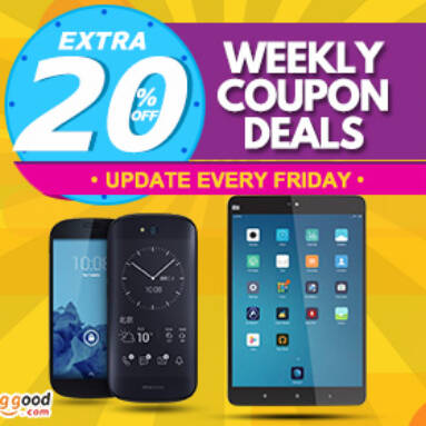 Ectra 20% OFF for Electronics Weekly Deals with Coupon! from BANGGOOD TECHNOLOGY CO., LIMITED