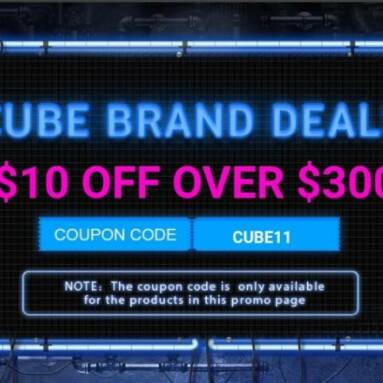 GearBest 11.11 Sale Storm for CUBE PCs and TABLETS products $10 off over $300