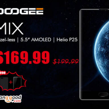 Only $169.99 For DOOGEE MIX Helio P25 Octa-Core 4G Smartphone from BANGGOOD TECHNOLOGY CO., LIMITED
