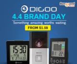4.3-4.5 DIGOO Brand Day From $1.59 from BANGGOOD TECHNOLOGY CO., LIMITED