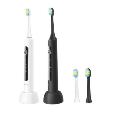 €9 with coupon for Digoo DG-YS44 4 Brush Mode Sonic Electric Toothbrush Smart Timer Wireless USB Rechargeable With 2 Toothbrush Head – white from BANGGOOD