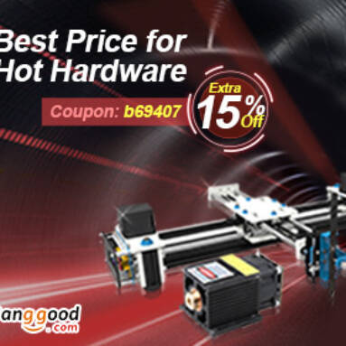 Hardware Hot-Sale Products Promotion: 15% OFF from BANGGOOD TECHNOLOGY CO., LIMITED