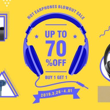 HOT EARPHONES BLOWOUT SALE – UP TO 70% OFF – BUY 1 GET 1 FREE from GEARVITA