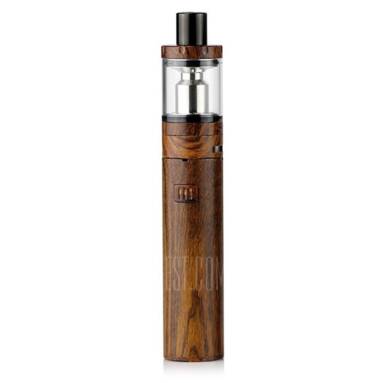$28 with coupon for Original Eleaf iJust S E Cigarette Starter Kit  –  WOOD GRAIN from GearBest
