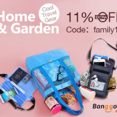 11% OFF New Arrival Promotion for Home & Garden from BANGGOOD TECHNOLOGY CO., LIMITED