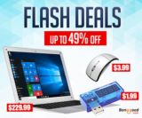 Flash Deals: Up to 49% OFF Computer & Networking from BANGGOOD TECHNOLOGY CO., LIMITED