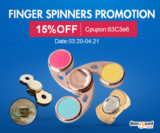 15% OFF for Finger Spinners from BANGGOOD TECHNOLOGY CO., LIMITED