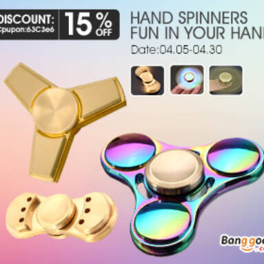 15% OFF for Funny Finger Spinners from BANGGOOD TECHNOLOGY CO., LIMITED