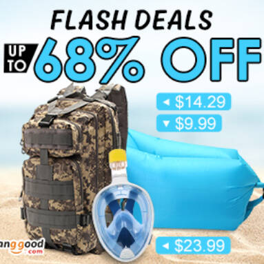 Flash Deals: Up to 68% OFF for Sports & Outdoor from BANGGOOD TECHNOLOGY CO., LIMITED