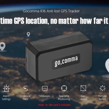 $8 with coupon for gocomma K16 Anti-lost Mini GPS Tracker from GearBest