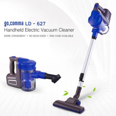 $39 with coupon for gocomma LD – 627 Handheld Electric Vacuum Cleaner – Cobalt Blue from GearBest