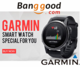 10% OFF for Garmin Smart Watch Special from BANGGOOD TECHNOLOGY CO., LIMITED