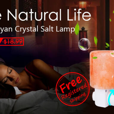 Hand Carved Crystal Night Light Himalayan Salt Lamp $12.99 Free Shipping from Zapals