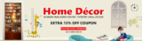 Extra 15% off with Coupon Code ZPHOM09 for Home Decor from Zapals