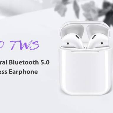 $17 with coupon for i100 TWS Binaural Bluetooth 5.0 Wireless Earphone from GEARBEST