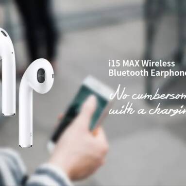€15 with coupon for i15 Max Touch Wireless Bluetooth 5.0 Earphones from GEARBEST