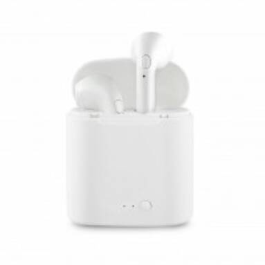 $9.99 Shipped for New Upgraded i7S Bluetooth 4.2 Earbuds Twins Earpieces with Charging Dock on sale! from Zapals
