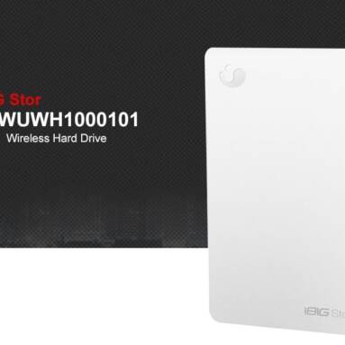 $77 with coupon for iBIG Stor XLWUWH1000101 2.5 inch 1TB Wireless Hard Drive from GearBest