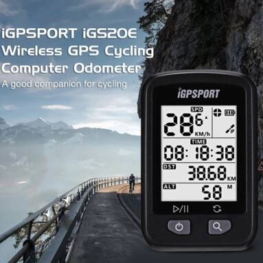 $34 with coupon for iGPSPORT iGS20E Wireless GPS Cycling Computer Odometer from GearBest