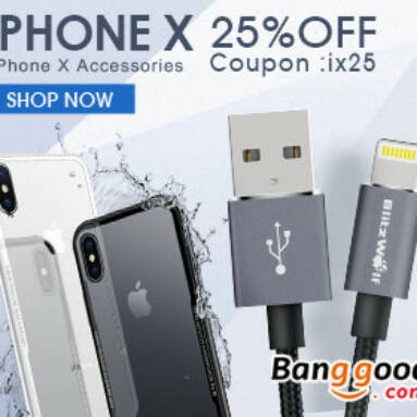 Up to 56% OFF for iPhone Accessories with Extra 25% OFF Coupon  from BANGGOOD TECHNOLOGY CO., LIMITED