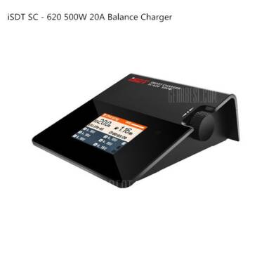 $69 with coupon for iSDT SC – 620 500W 20A Balance Charger / Discharger  –  BLACK from GearBest