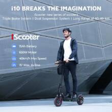 €379 with coupon for iScooter i10 Electric Scooter from EU warehouse GEEKBUYING