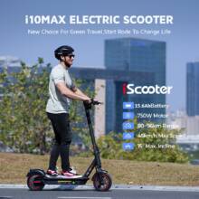 €550 with coupon for iScooter i10MAX Electric Scooter from EU warehouse BANGGOOD