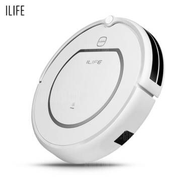 $73 with coupon for ILIFE V1 Robotic Vacuum Cleaner  –  EU PLUG  WHITE from Gearbest