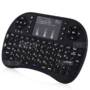 Israel Hebrew Language Rii i8+ Mini Wireless Keyboard Mouse Combo  -  BLACK