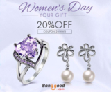 20% OFF for Jewelry Gift from BANGGOOD TECHNOLOGY CO., LIMITED