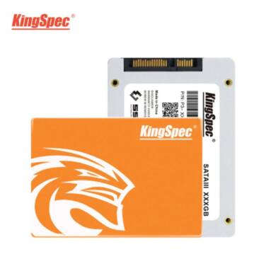 $25 with coupon for kingSpec P3 128GB 2.5 inch SATA 3.0 Solid State Drive SSD from GearBest