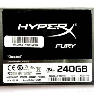 Kingston HyperX FURY 240GB design, features, review (flash sale + coupon)