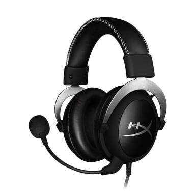 Only $61.99 (€51) Shipped for Kingston HyperX Cloud Silver Stereo Gaming Headset with In-Line Audio Control from Zapals