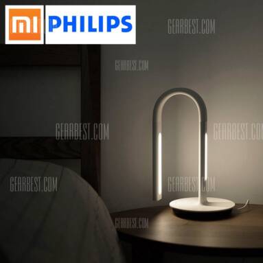 $46 with coupon for Original Xiaomi Philips Eyecare Smart Lamp 2  CN-PLUG White from GearBest