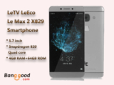 14% OFF for LeTV LeEco Le Max 2 X829 4G Smartphone from BANGGOOD TECHNOLOGY CO., LIMITED