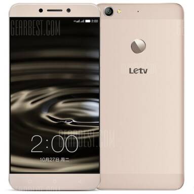 $119 with coupon for LETV Leeco 1s 4G 16GB Phablet  –  GOLDEN from GearBest